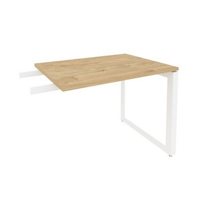 Onix Direct O.MO-BR-9 (Тиквуд светлый/Белый) Брифинг-приставка на О-образном м/к