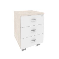 Onix Direct O.TM-3 (Денвер светлый/Белый) Тумба мобильная