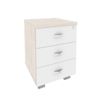 Onix Direct O.TM-3 (Денвер светлый/Белый) Тумба мобильная