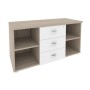 Onix Direct O.TS-11 (Дуб аттик/Белый) Тумба сервисная с ящиками