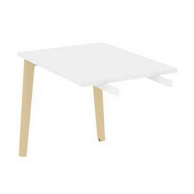 Onix Wood Direct OW.BR-9 (Белый бриллиант/Дуб светлый) Брифинг-приставка, опоры - массив дерева