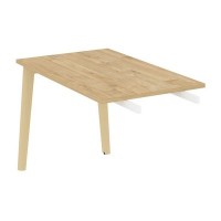 Onix Wood Direct OW.BR-11 (Тиквуд светлый/Дуб светлый) Брифинг-приставка, опоры - массив дерева