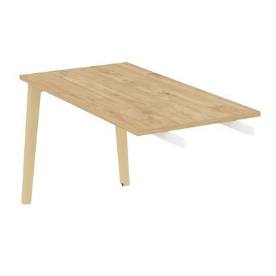 Onix Wood Direct OW.BR-13 (Тиквуд светлый/Дуб светлый) Брифинг-приставка, опоры - массив дерева