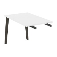 Onix Wood Direct OW.BR-11 (Белый бриллиант/Дуб темный) Брифинг-приставка, опоры - массив дерева