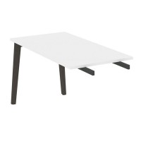 Onix Wood Direct OW.BR-13 (Белый бриллиант/Дуб темный) Брифинг-приставка, опоры - массив дерева