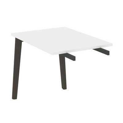 Onix Wood Direct OW.BR-9 (Белый бриллиант/Дуб темный) Брифинг-приставка, опоры - массив дерева