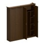 Perseo ПС 352 ДМ (Дуб мелвилл) Шкаф высокий комбинированный, для одежды + для документов с закрытыми дверями