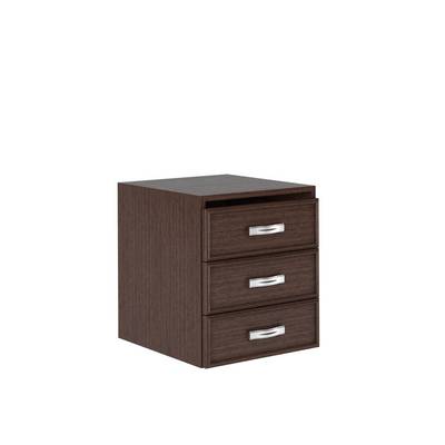 Porto PRT107 (Венге цаво) Тумба подвесная 3 ящика