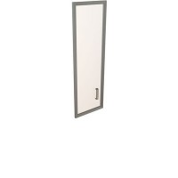 Приоритет К-980 Дверь левая стекло в алюминиевой рамке