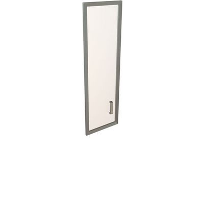 Приоритет К-980 Дверь левая стекло в алюминиевой рамке