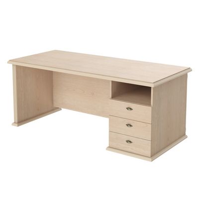 Raut RDT 188 R (Бук тиара) Стол руководителя однотумбовый