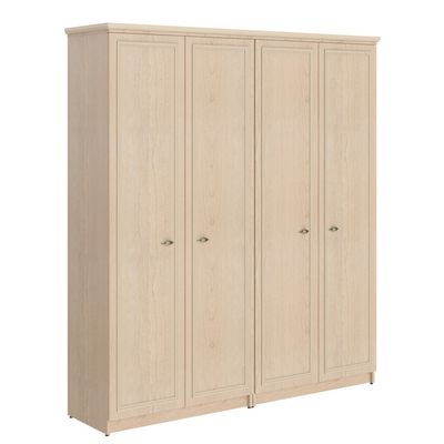 Raut RHC 180.1 (Бук тиара) Шкаф высокий 2-х секционный с глухими дверьми