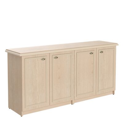 Raut RLW 185 (Бук тиара) Шкаф низкий 2-х секционный