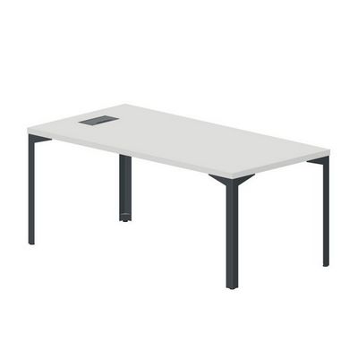 Ray Executive RY1809 BLAN (Белый/Антрацит) Стол руководителя с аутлетом