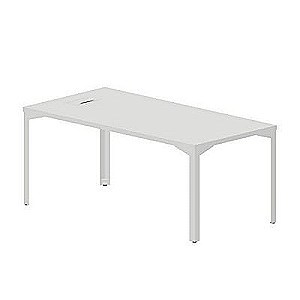 RY1809 BLBL (Белый/Белый) Стол руководителя с аутлетом