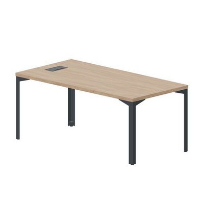 Ray Executive RY1809 OWAN (Светлый дуб/Антрацит) Стол руководителя с аутлетом