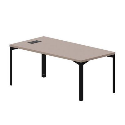 Ray Executive RY1809 TRNR (Тортора/Черный) Стол руководителя с аутлетом