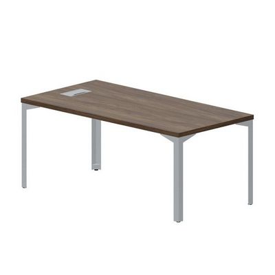 Ray Executive RY1809 WNTI (Орех/Титан) Стол руководителя с аутлетом