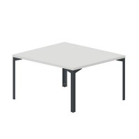 Ray Executive RYMT1412 BLAN (Белый/Антрацит) Стол для совещаний