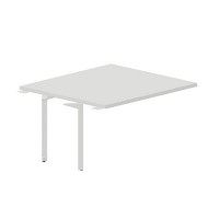 Ray Executive RYMTP1412 BLBL (Белый/Белый) Приставной элемент стола для совещаний