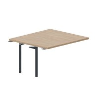 Ray Executive RYMTP1412 OWAN (Светлый дуб/Антрацит) Приставной элемент стола для совещаний