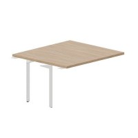 Ray Executive RYMTP1412 OWBL (Светлый дуб/Белый) Приставной элемент стола для совещаний