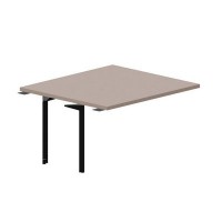 Ray Executive RYMTP1412 TRNR (Тортора/Черный) Приставной элемент стола для совещаний