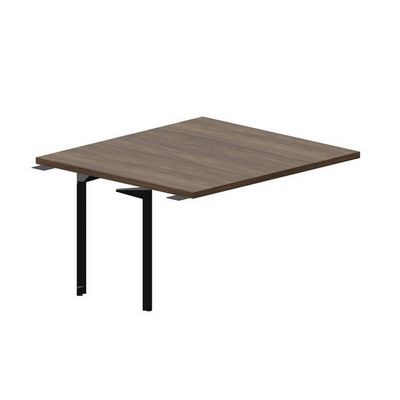 Ray Executive RYMTP1412 WNNR (Орех/Черный) Приставной элемент стола для совещаний