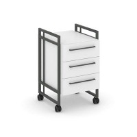 Rift Direct RF.TMR-001 (Белый брилиант/Антрацит) Тумба мобильная