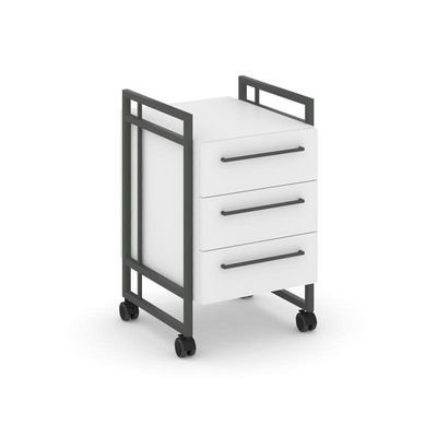 Rift Direct RF.TMR-001 (Белый брилиант/Антрацит) Тумба мобильная