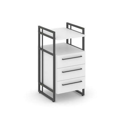 Rift Direct RF.TPRR-001 (Белый брилиант/Антрацит) Тумба приставная