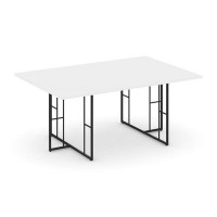 Rift Direct RF.SPRG-002 (Белый брилиант/Черный) Стол переговорный