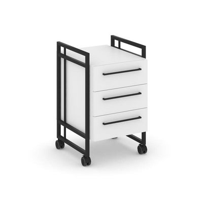 Rift Direct RF.TMR-001 (Белый брилиант/Черный) Тумба мобильная