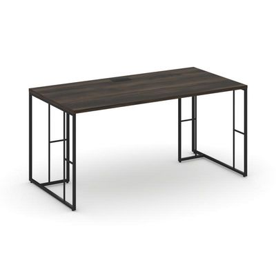 Rift Direct RF.SR-024 (Дуб мали/Черный) Стол руководителя