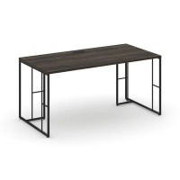 Rift Direct RF.SR-025 (Дуб мали/Черный) Стол руководителя