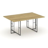 Rift Direct RF.SPRG-002 (Дуб винченцо/Антрацит) Стол переговорный