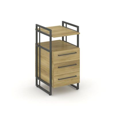 Rift Direct RF.TPRR-001 (Дуб винченцо/Антрацит) Тумба приставная