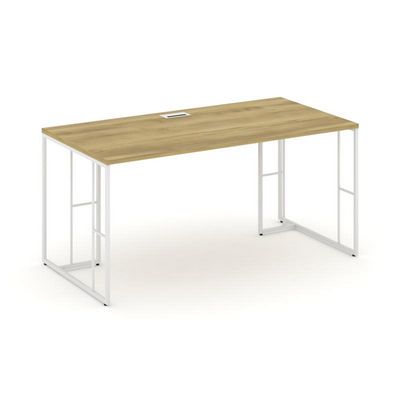 Rift Direct RF.SR-024 (Дуб винченцо/Белый) Стол руководителя