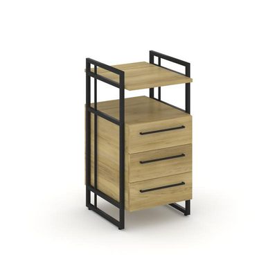 Rift Direct RF.TPRR-001 (Дуб винченцо/Черный) Тумба приставная