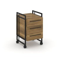 Rift Direct RF.TMR-001 (Сандал янтарный/Черный) Тумба мобильная