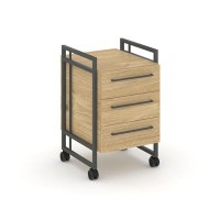 Rift Direct RF.TMR-001 (Тиквуд светлый/Антрацит) Тумба мобильная