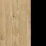 RF.SRT-25 (L) (Тиквуд светлый/Черный) Стол руководителя на опорной тумбой, левый