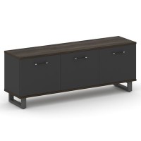 Шифт SK.GR-B.P (Дуб мали/Антрацит/металл антрацит) Греденция большая