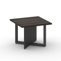 Шифт SK.SG-KV-60.P (Дуб мали/Антрацит/металл антрацит) Стол журнальный, квадратный