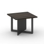 Шифт SK.SG-KV-60.P (Дуб мали/Антрацит/металл антрацит) Стол журнальный, квадратный