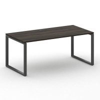 Шифт SK.SR-180.P (Дуб мали/металл антрацит) Стол руководителя прямой без тумбы