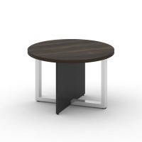 Шифт SK.SG-KR-70 (Дуб мали/Антрацит) Стол журнальный, круглый