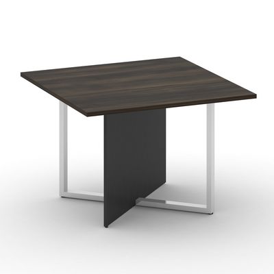 Шифт SK.SP-KV-110-1 (Дуб мали/Антрацит) Стол переговорный, квадратный