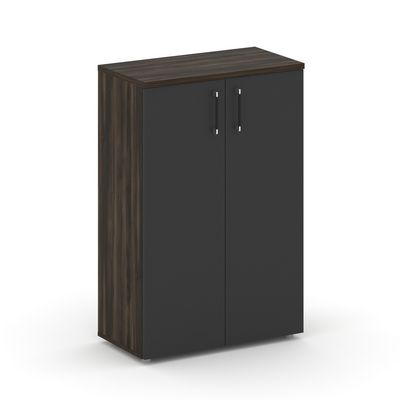 Шифт SK.ST-2.3 (Дуб мали/Антрацит) Шкаф средний широкий, 2 средних фасада ЛДСП