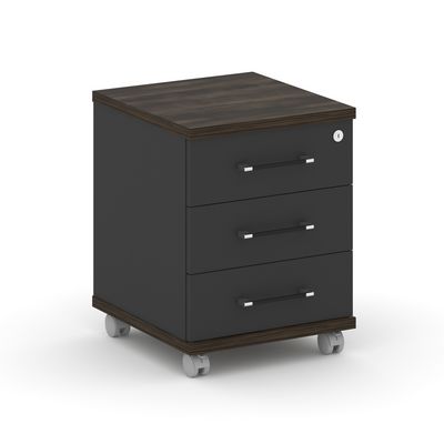 Шифт SK.TM (Дуб мали/Антрацит) Тумба мобильная